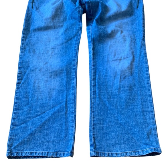 9 for $10 M&M Apollo Floral Print Jeans Embroidered Western Rodeo Denim 13/14 - Picture 8 of 15